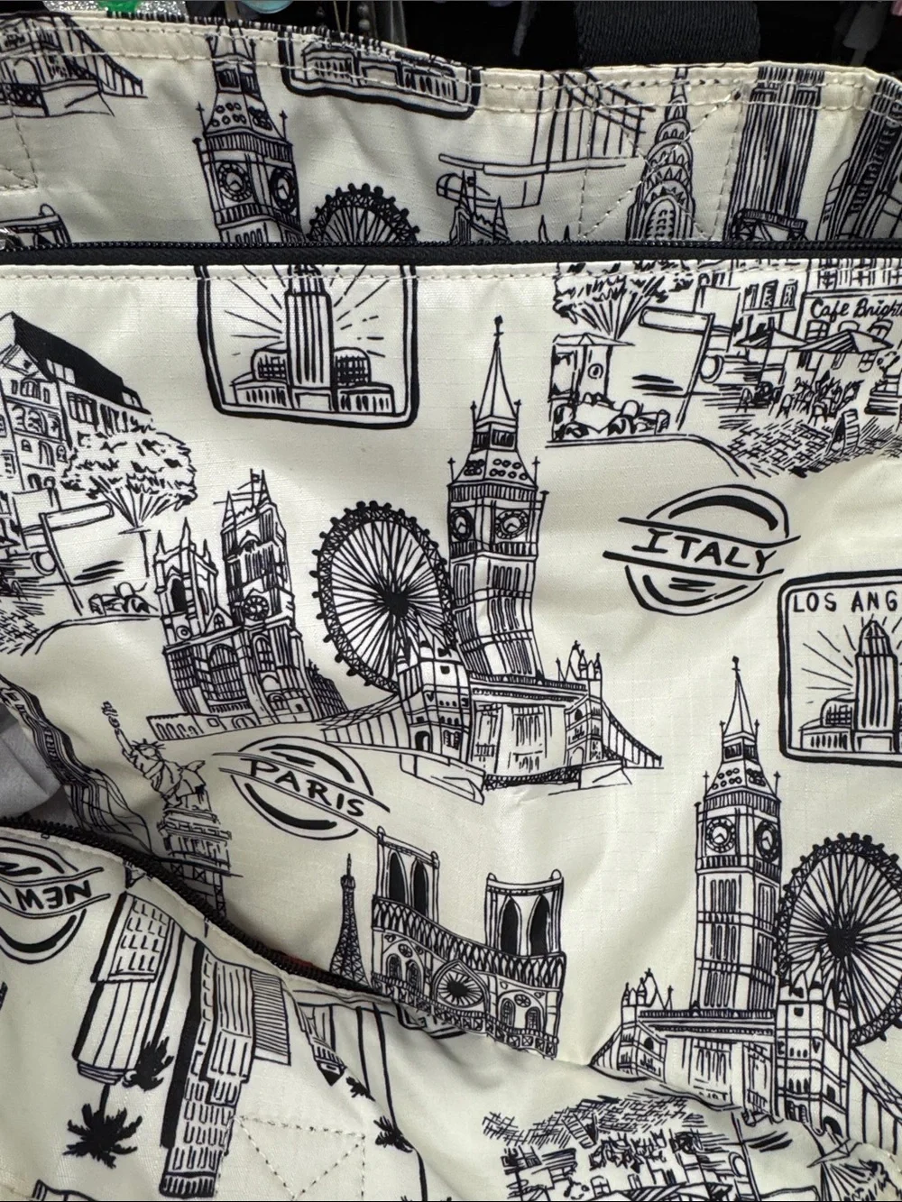 Brighton “Around the World” Tote Bag